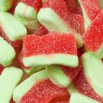 Желейні цукерки без глютену Кавунові часточки Damel Watermelon Slices 1 кг Іспанія