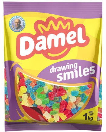 Желейні цукерки без глютену Ведмедики Damel Bears 1 кг Іспанія