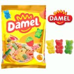 Желейні цукерки без глютену Великі-ведмедики цукрові Damel sugar Bear 1 кг Іспанія