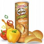 Чипси з паприкою Pringles Sour Paprika, 165 г