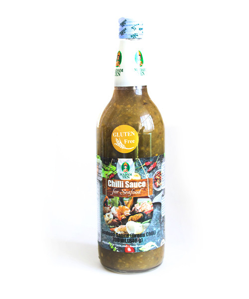 Соус зелений чилі без глютену для морепродуктів Madam Ten 700 мл Таїланд