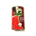 Помідори шматочками у власному соку Vittoria Polpa di Pomodoro 400г Італія