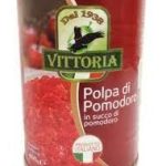 Помідори шматочками у власному соку Vittoria Polpa di Pomodoro 400г Італія