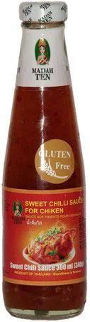 Соус кисло-солодкий чилі без глютену для курки Sweet Chilli sauce for chicken Madam Ten 300 мл Таїланд