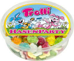 Желейні цукерки Trolli ЗАЯЧА ВЕЧІРКА Німеччина 600г