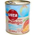 М'якоть манго без додавання цукру Vera Mango pulpa Alphonso 850г