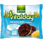 Хлібці без цукру та глютену з кукурудзяною й шоколадом Vitalday Gullon Іспанія 100 г (4х25г)