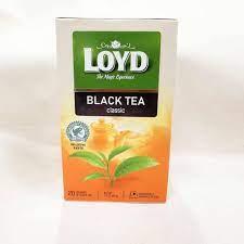Чай чорний Класик LOYD Black tea Classic 20 пакет.(40г)