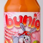 Сік морквяний, малина, яблуко Korkus Bunio Sok Польща 330 мл