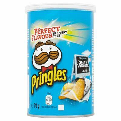 Чіпси з сіллю і оцтом Pringles Salt & Vinegar, 70 г