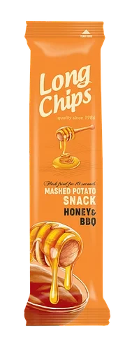Чипси барбекю медове Long Chips 75 г Латвія