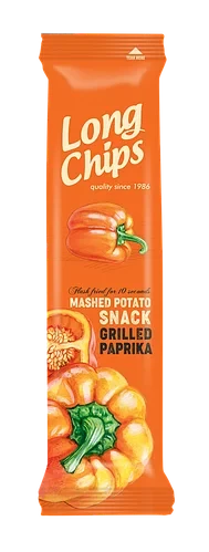 Чіпси паприка Long Chips 75г Латвія