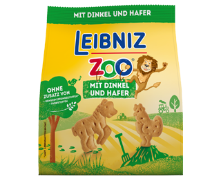 Печиво спельта й овес Зоопарк Bahlsen Leibniz Лейбни Zoo 100 г Німеччина