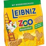 Печиво спельта й овес Зоопарк Bahlsen Leibniz Лейбни Zoo 100 г Німеччина