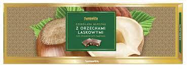 Шоколад молочний з лісовим горіхом Terravita 250г Польща