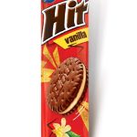 Печиво сендвіч Hit з ванільним кремом Польща 220г