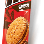 Печиво сендвіч Hit Choco із шоколадним кремом Польща 220г