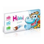 Шоколад молочний із полуничним йогуртом Hibbi (8х12,5г) 100 г Польща