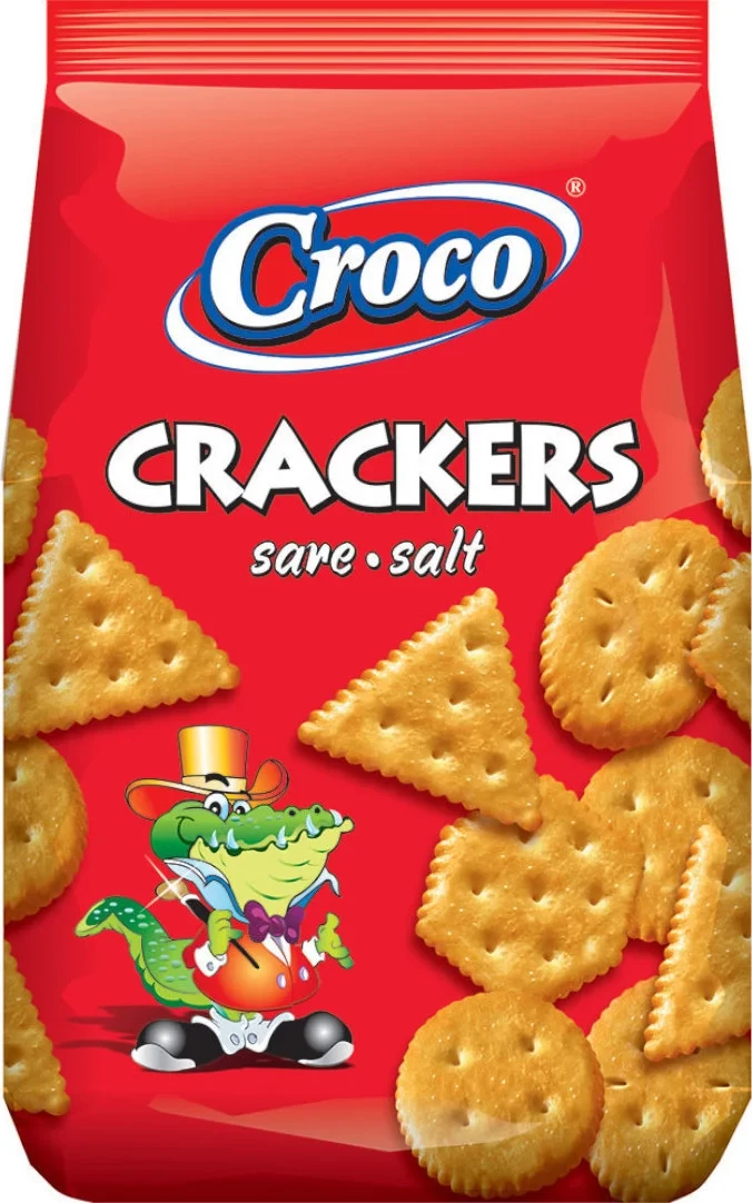 Крекер солоний Croco Crackers 100 г Румунія