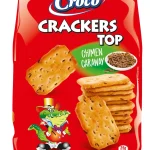 Крекер солоний з кмином Croco Crackers TOP 150 г Румунія