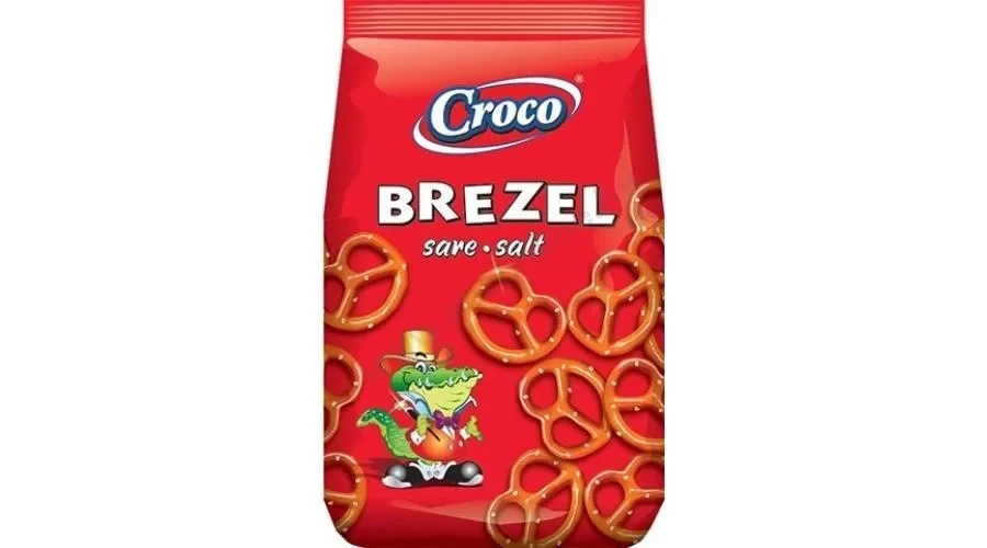 Кренделі солоні Croco Brezel 80 г Румунія