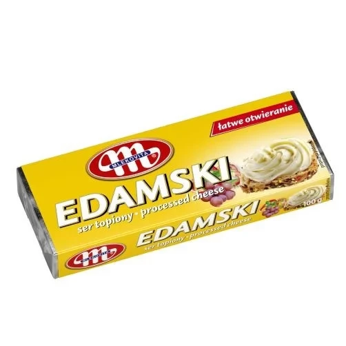 Сир плавлений Едамський Mlekovita Edamski 100 г Польща