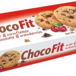 Печиво з шматочками журавлини та шоколаду  Bogutti Choco Gutti 135г