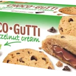 Печиво начинка фундука та шматочки шоколаду   Bogutti Choco Gutti 160г
