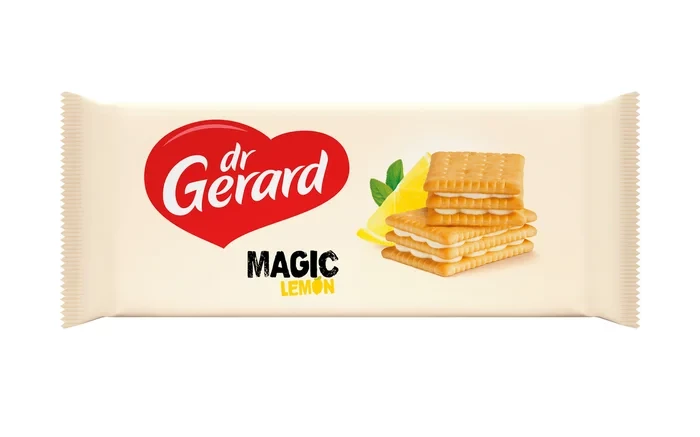 Печиво з лимонною начинкою Bambino dr.Gerard 144г