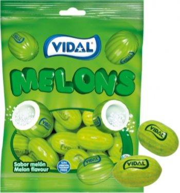 Жувальна гумка Без глютену Диня ТМ VIDAL Melons 90 г Іспанія