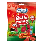 Желейні цукерки Без глютену Полуниця з начинкою ТМ VIDAL 100г Іспанія