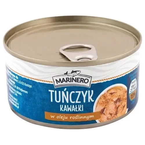 Тунець шматочками в олії Tunczyk kawalki Marinero 185 г Польща