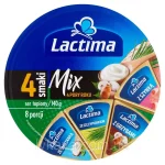 Сир плавлений Мікс порційний,Lactima Mix 4 смаки 140г