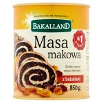 Макова маса з родзинками й апельсином Bakalland Польща 850г
