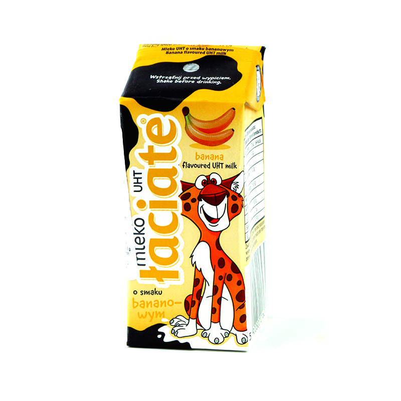 Молоко з банановим смаком Laciate 200 мл