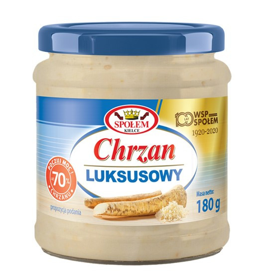 Хрен "Роскошь" Społem Chrzan Luksusowy 180г Польша