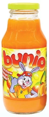 Сік морквяний, банан, яблуко Bunio Sok Польща 330 мл
