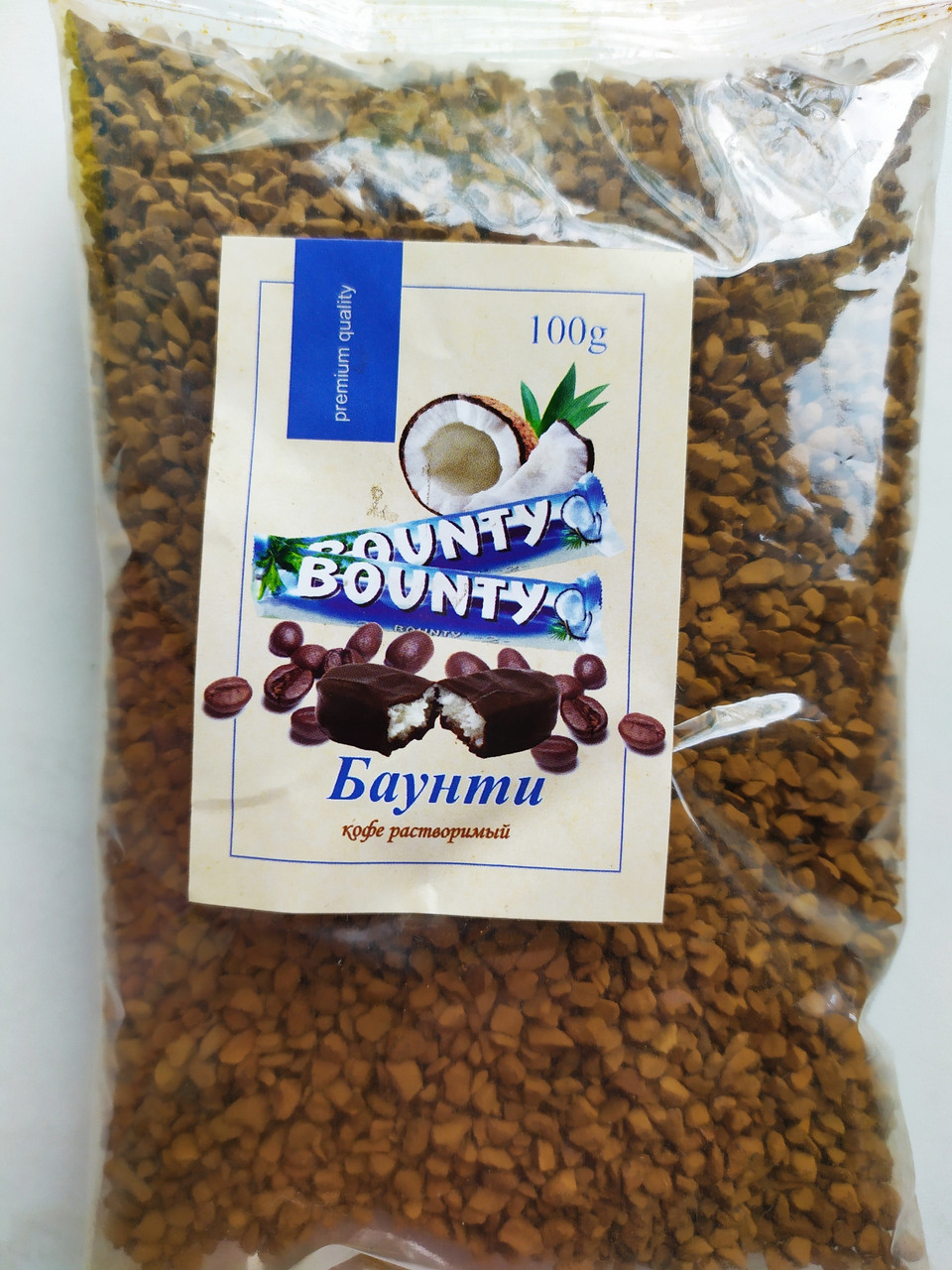 Розчинна кава "Баунті" Casique  ⁇  Касик (Бразилія) 100 г