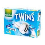Печиво сендвіч без трансжирів у молочному шоколаді Twins Gullon 252г (6х42г) Іспанія