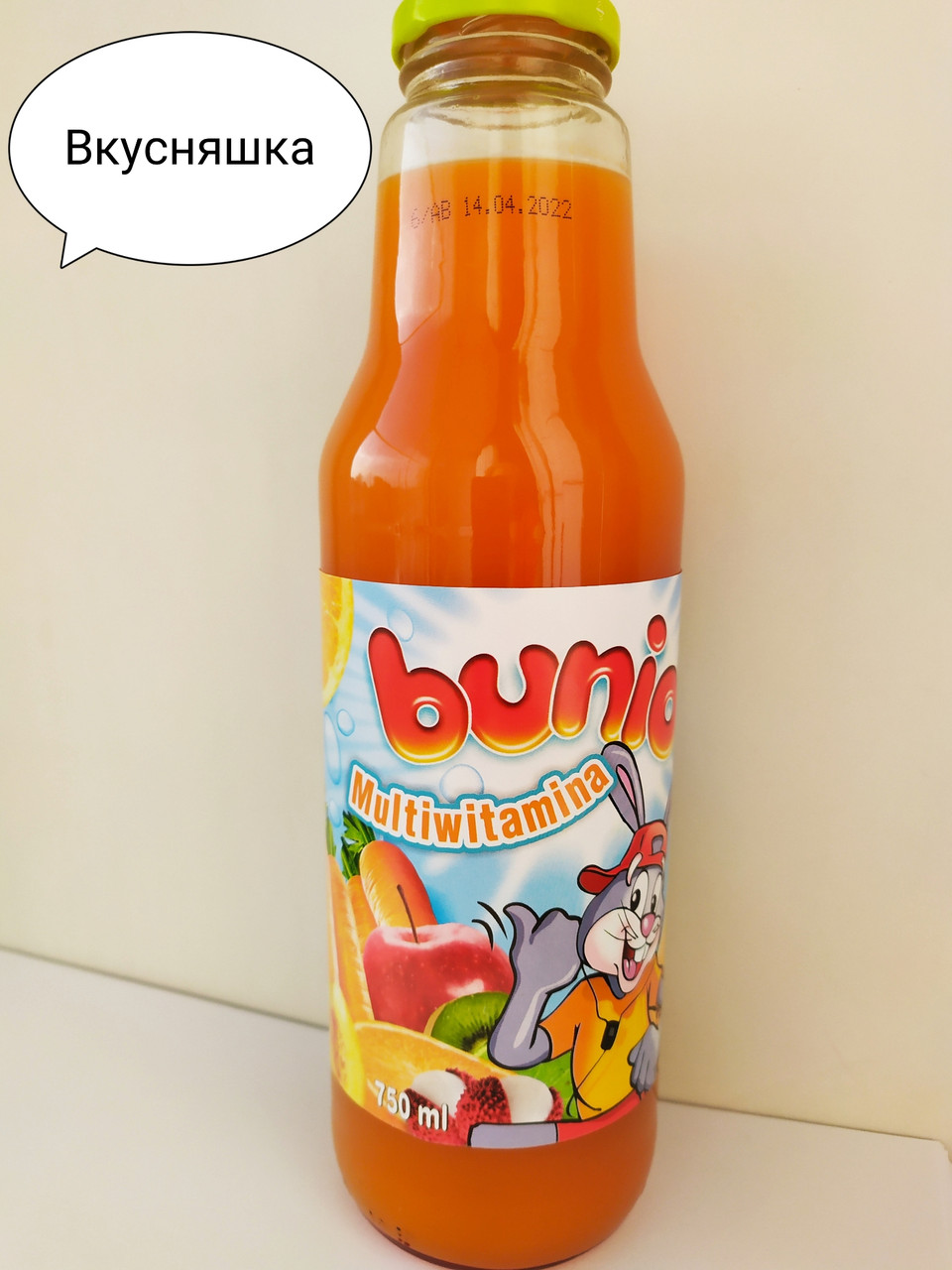 Сік Мультивітамінний Bunio Multiwitamina 750 мл Польща