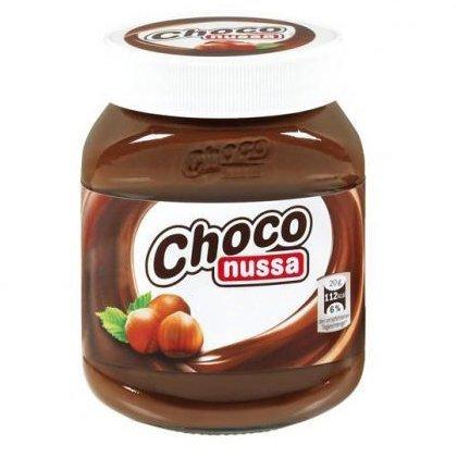 Шоколадний крем (паста) з горіхом Choco Nussa 400 г Польща