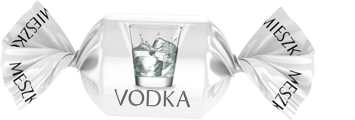 Цукерки шоколадні з лікером Mieszko Vodka Праліне 1кг