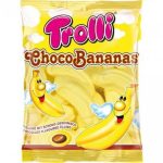 Маршмеллоу бананове з шоколадною начинкою Trolli Choco Bananas 150г Німеччина