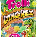 Желейні цукерки кислі Динозаврики Trolli Dino Rex Sour Німеччина 100г
