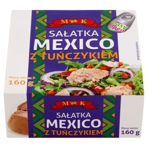 Мексиканський салат із тунцем MK Sa↑atka mexico z tusheczykiem 160 г