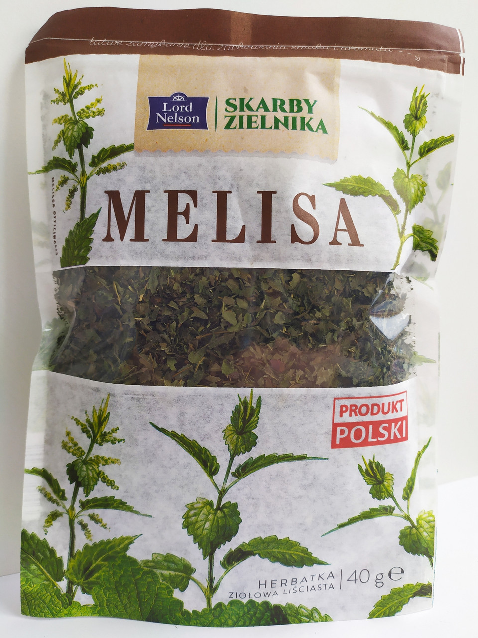 Чай зелений Меліса Lord Nelson 40 г Польща
