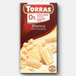 Шоколад без цукру і глютену Torras blanco (білий) Іспанія 75г