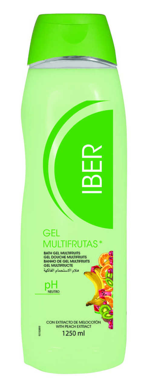 Гель для душу Мультифрукт IBER Gel de Ducha Multifrutas 1250 мл Іспанія