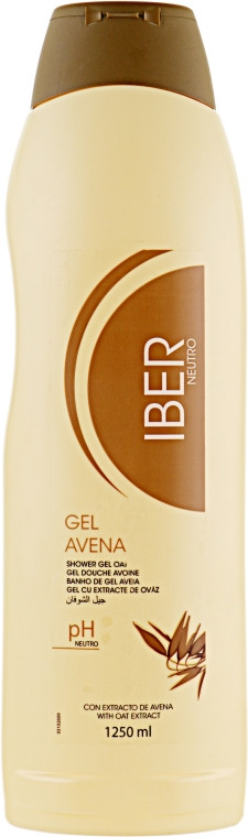 Гель для душу Вівсяний IBER Gel de Ducha AVENA 1250мл Іспанія