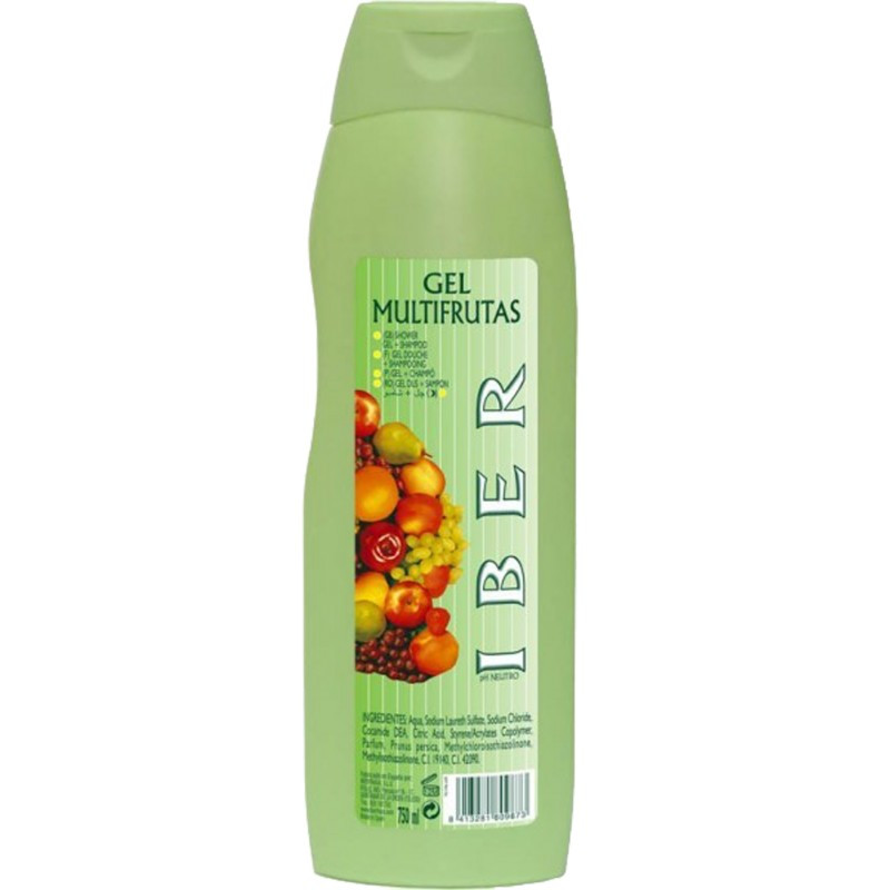Гель для душу Мультифрукт IBER Gel de Ducha Multifrutas 750 мл Іспанія